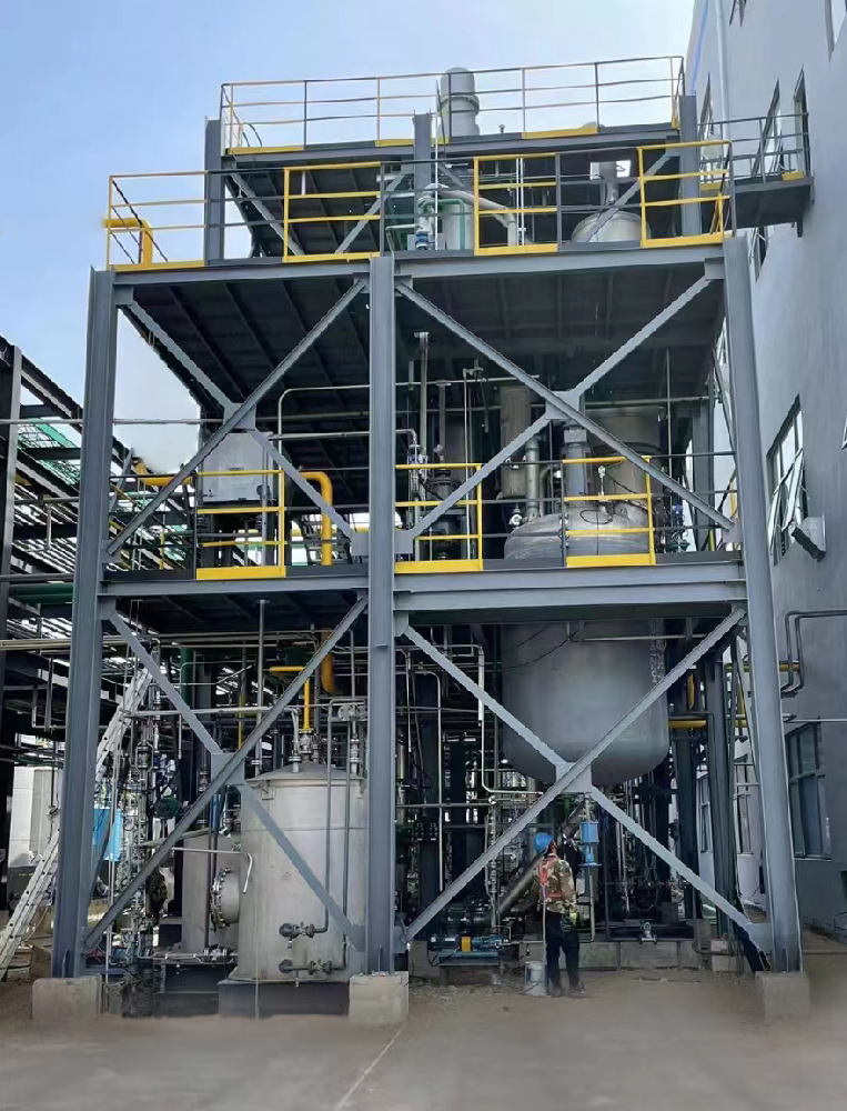 農藥行業氯化鈉、高COD廢水三效蒸發結晶系統